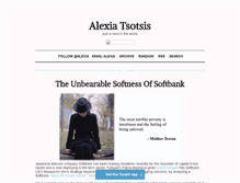 Tablet Screenshot of alexiatsotsis.com